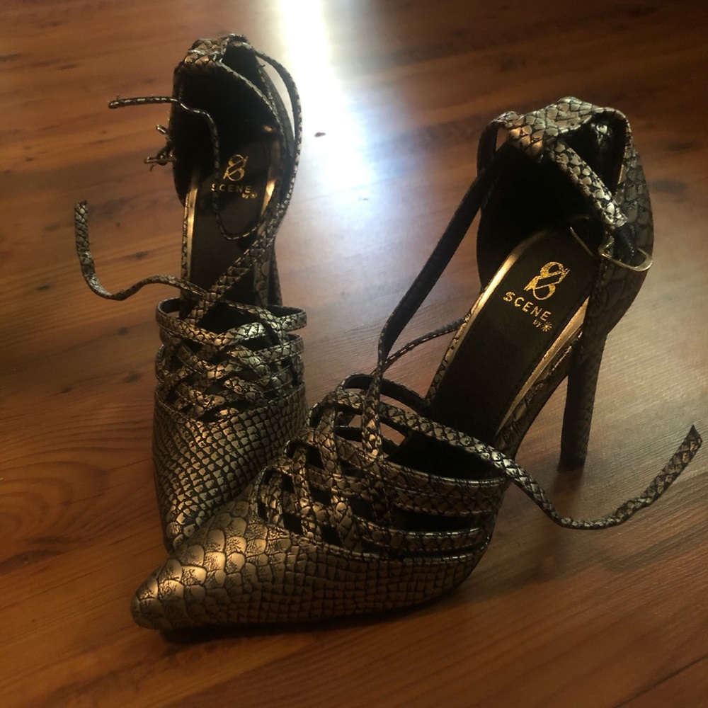 Gold Heels